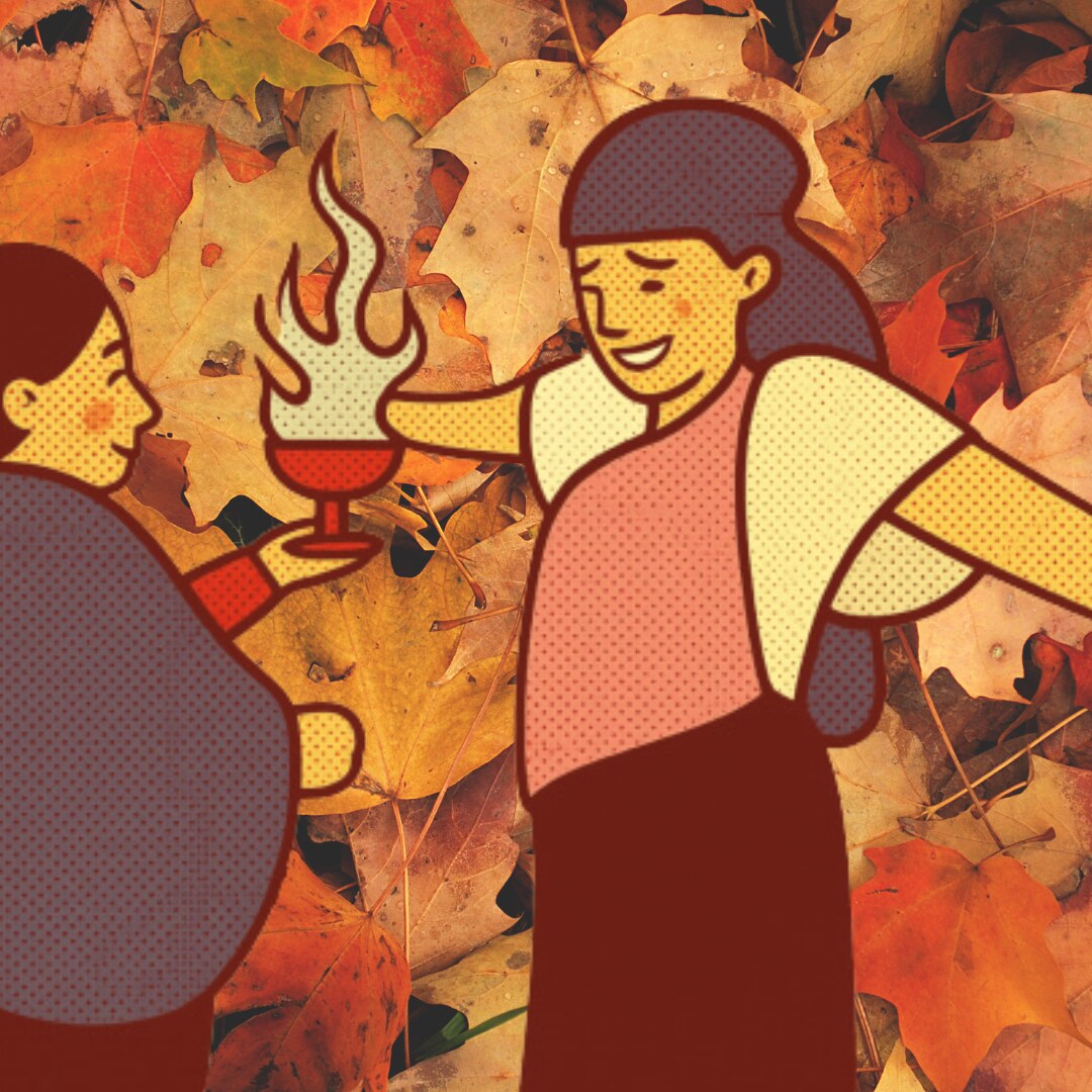 Giving thanks to the Pachamama